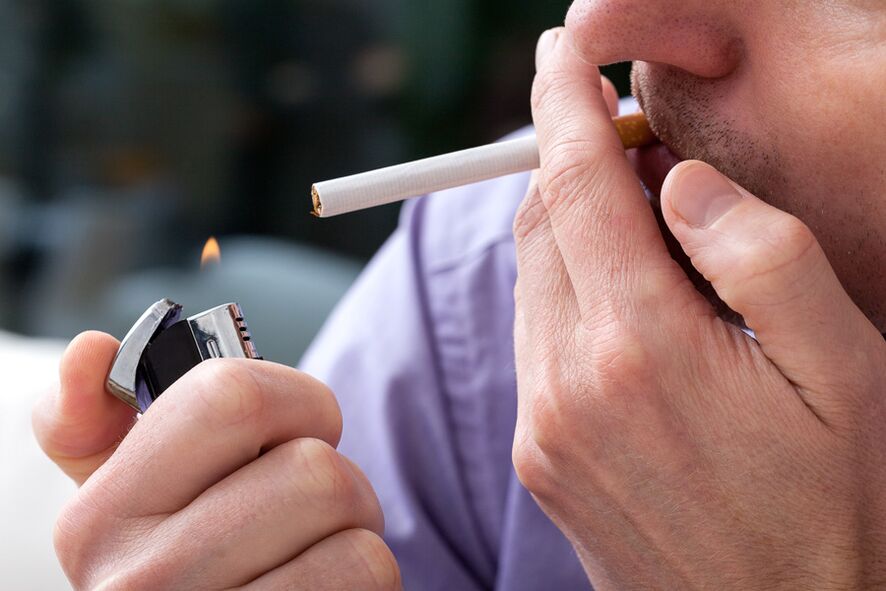 Il fumo come causa di prostatite cronica