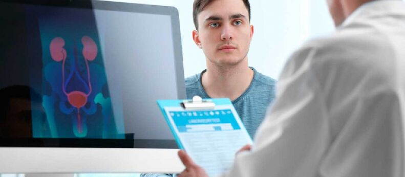 Un esame da parte di un medico aiuterà a identificare le cause della prostatite